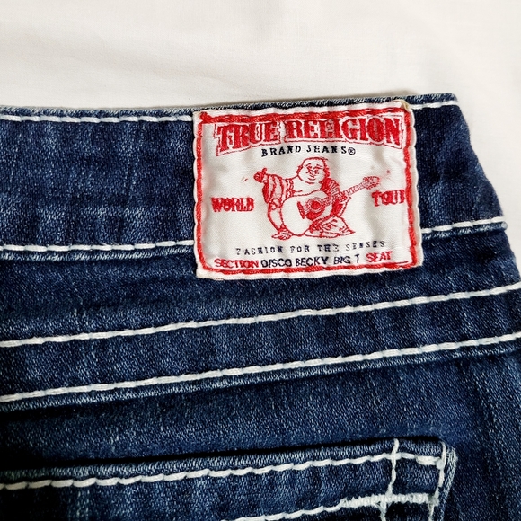 True Religion Jeans Women Flare & Wide Leg Jeans, Size 29 - Picture 9 of 16